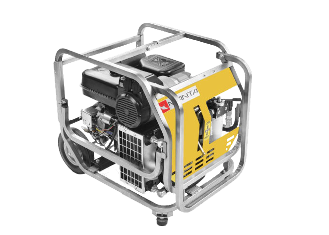 DOA ASPID-GETZ - Hydraulic power pack with wireless remote control for 6 functions