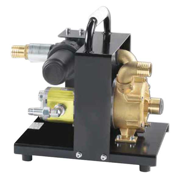 DOA WP116 - Self-Priming pump with hydraulic motor for evacuation from siphons of gas networks